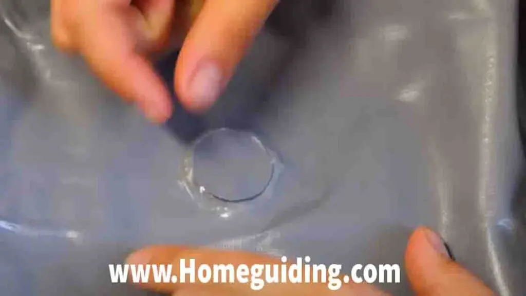How to patch an air mattress with super glue