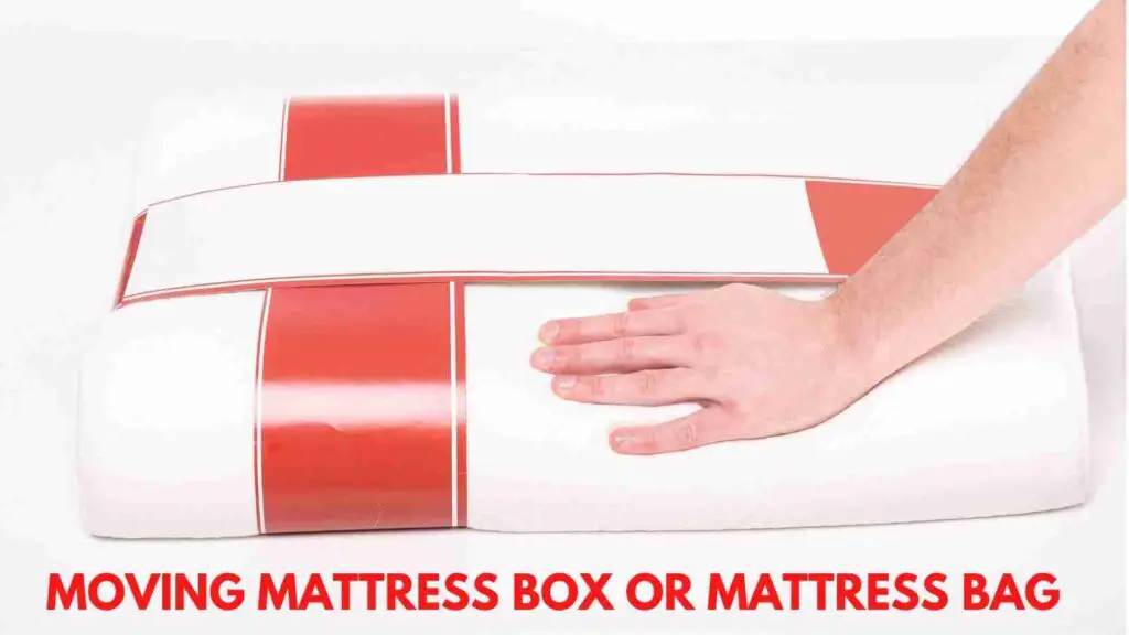Moving mattress box or mattress bag