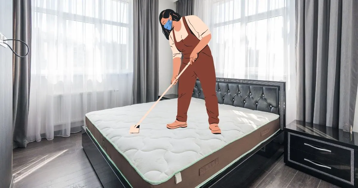 How to Clean Urine From a Memory Foam Mattress? (Easy Way!)
